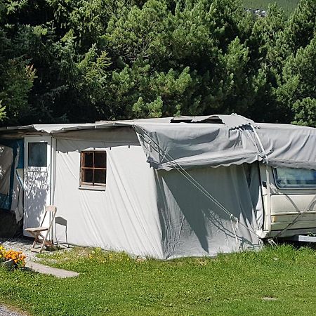 Hotel Camping Schönblick im Saas-Tal Exterior foto