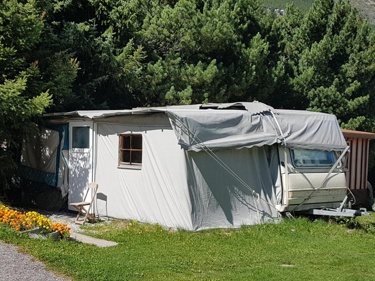 Hotel Camping Schönblick im Saas-Tal Exterior foto